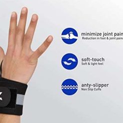 Nivia Weight Lifting Wrist Support with Thumb Loop Strap for Gym & Fitness/Made of Velcro and Elastic Band for Men & Women (Black/Grey) 13 nivia weight lifting wrist support with thumb loop strap for gym 1 4 Nivia Weight Lifting Wrist Support with Thumb Loop Strap for Gym & Fitness/Made of Velcro and Elastic Band for Men & Women (Black/Grey)