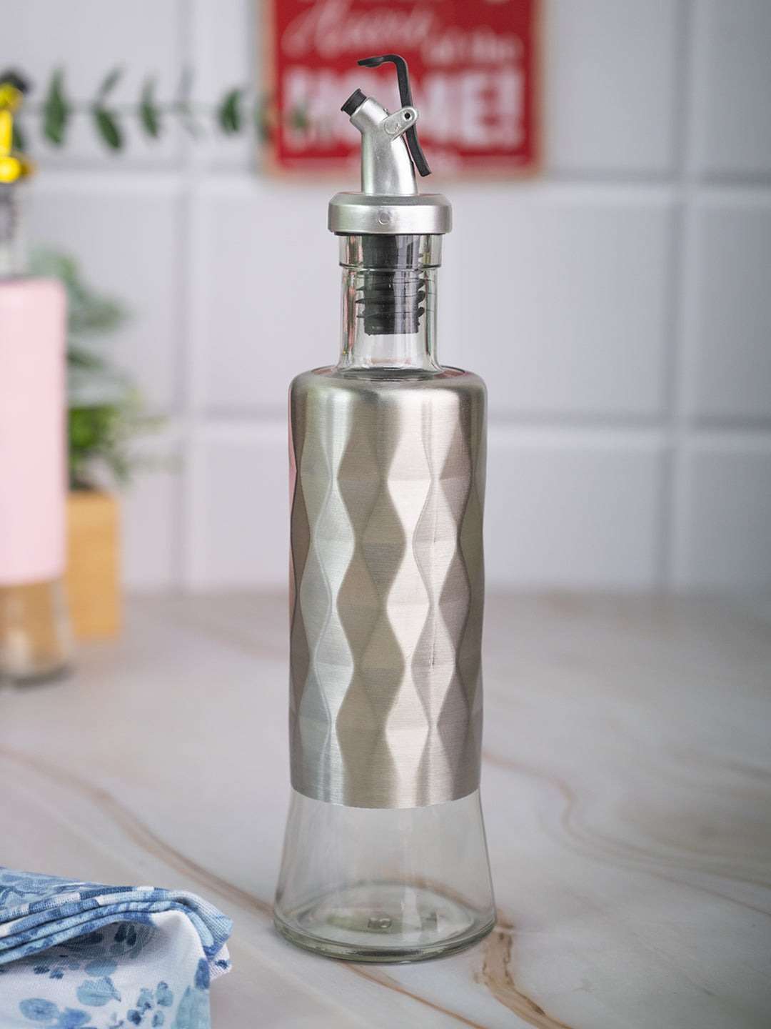 Oil Dispenser - 250Ml, Silver 4 Oil Dispenser - 250Ml, Silver - Image 2