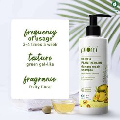 Plum Olive and Plant Keratin Shampoo for Dry, Damaged Hair, with Olive Oil, Plant Keratin, Macadamia Oil I Plant Keratin Shampoo For Women & Men |... 8 plum olive and plant keratin shampoo for dry damaged hair with olive oil 1 1 Plum Olive and Plant Keratin Shampoo for Dry, Damaged Hair, with Olive Oil, Plant Keratin, Macadamia Oil I Plant Keratin Shampoo For Women & Men |...
