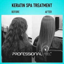 professional feel keratin real hair spa treatment with pro keratin 1 3 Professional Feel Keratin Real Hair Spa Treatment, With Pro-Keratin + Ceramide, All Repair With Keratin Hair spa Bath Cream - 500 gm