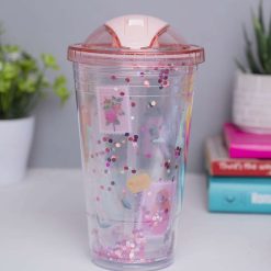 Reuseable Tumbler Sipper Cup - Pink, 450mL 5 reuseable tumbler sipper cup pink 450ml 1 Reuseable Tumbler Sipper Cup - Pink, 450mL