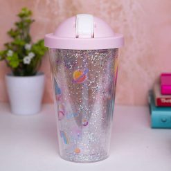 Reuseable Tumbler Sipper Cup With Lid - Pink, 450mL 5 reuseable tumbler sipper cup with lid pink 450ml 1 Reuseable Tumbler Sipper Cup With Lid - Pink, 450mL