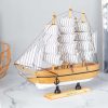 sailing boat decorative showpiece brown Sailing Boat Decorative Showpiece - Brown
