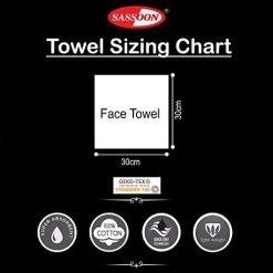 sassoon anatolia 1 piece cotton face towel hanky in 500 gsm 30cm x 30cm pink 4 Sassoon Anatolia 1 Piece Cotton Face Towel/Hanky in 500 GSM (30cm X 30cm) - Pink