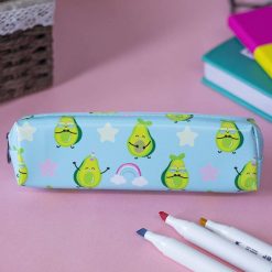 school pencil pouch avacado printed 1 School Pencil Pouch - Avacado Printed
