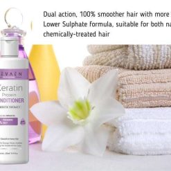 sevaen keratin smooth shampoo with keratin smooth conditioner 2 items in the 2 SEVAEN Keratin Smooth Shampoo With Keratin Smooth Conditioner (2 Items in the set), 250 ml