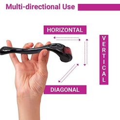 Sotrue Derma Roller For Hair Growth 0.5 mm with 540 Titanium Needles | Repairs Damaged Hair, Activates Hair Follicles | For Hair Fall & Hair... 15 sotrue derma roller for hair growth 05 mm with 540 titanium needles 1 6 Sotrue Derma Roller For Hair Growth 0.5 mm with 540 Titanium Needles | Repairs Damaged Hair, Activates Hair Follicles | For Hair Fall & Hair...