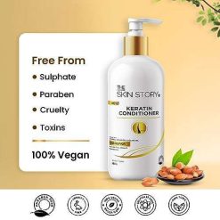 The Skin Story Keratin Smooth Hair Conditioner for Women & Men 250g Split End & Damage Control Long Lasting Conditioning for Dry Frizzy Hair with... 12 the skin story keratin smooth hair conditioner for women men 250g split end 4 The Skin Story Keratin Smooth Hair Conditioner for Women & Men 250g Split End & Damage Control Long Lasting Conditioning for Dry Frizzy Hair with...