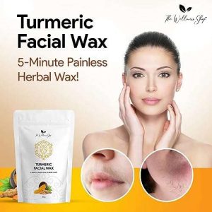 the wellness shop turmeric facial wax powder 5 min painless herbal hair 4 Unveiling the Flawed Canvas: How Turmeric Facial Wax Powder Redefines Hair Removal