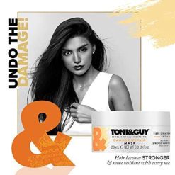 toni guy damage repair hair mask with keratin actives for dry damaged 1 4 Toni&Guy Damage Repair Hair Mask with Keratin Actives for Dry, Damaged & Frizzy Hair, Intense Nourishing & Repair Formula for Soft & Shiny Hair,...