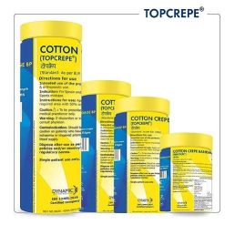 top crepe cotton crepe bandage width 10 cm x 4 m stretch length 1 Top Crepe Cotton Crepe Bandage (Width 10 Cm X 4 M Stretch Length)