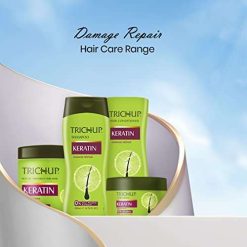 Trichup Keratin Kit (Shampoo 200 ml, Conditioner 200 ml, Hair Cream 200 ml) 12 trichup keratin kit shampoo 200 ml conditioner 200 ml hair cream 200 ml 4 Trichup Keratin Kit (Shampoo 200 ml, Conditioner 200 ml, Hair Cream 200 ml)