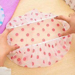 tricster shower cap set of 6 for women reusable waterproof elastic eva 1 TRICSTER Shower Cap Set of 6 for Women, Reusable Waterproof Elastic Eva Free-Size Bathroom Shower Caps - For Homes, Spas, Salons, Hair Treatment,...