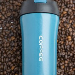 tumbler mug with lid 400ml blue 1 Tumbler Mug With Lid - 400mL, Blue