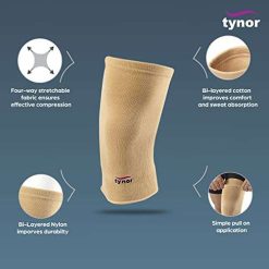 tynor knee cap for men women knee sleeve for pain relief 3 Tynor Knee cap for Men & Women, Knee Sleeve for Pain Relief