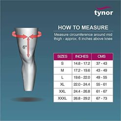 tynor knee cap for men women knee sleeve for pain relief 4 Tynor Knee cap for Men & Women, Knee Sleeve for Pain Relief