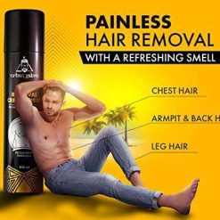 urbangabru hair removal cream spray painless body hair removal spray for 2 Urbangabru Hair Removal cream Spray | Painless Body Hair Removal spray For Chest, Back, Legs & Under Arms (200 ml) (Hair Removal Cream Spray - 200ml)