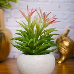 von casa artificial potted plant stone finish 1 VON CASA Artificial Potted Plant - Stone Finish