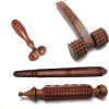 Yash Acupressure Wooden Roller Jimmy Sticks Sujok Wooden Tools Kit