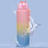 1 Liter Sipper Travel Water Bottle, Multi 2 1 liter sipper travel water bottle multi 1 Liter Sipper Travel Water Bottle, Multi