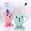 4101 toothbrush holders mouthwash cup milk cup with handle breakfast mug 4101 Toothbrush Holders Mouthwash Cup Milk Cup with Handle Breakfast Mug Drink Teeth Washing for Children's Stereo Base Household Brushing Cup