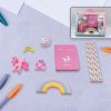 4102 unicorn stationery writing set unicorn diary pencils sharpener 4102 Unicorn Stationery Writing Set - Unicorn Diary, Pencils, Sharpener, Unique Erasers for Girls Ages 4-11 Years Old Birthday Party Return Gift...