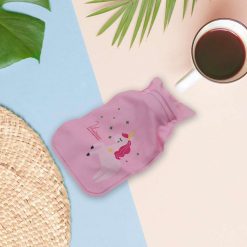 6738 Mix Design Printed Small Hot Water Bag For Pain Relief, Neck, Shoulder Pain and Hand, Feet Warmer, Menstrual Cramps, Hot and Cold Therapy Leak...