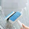 7602 2 in 1 glass wiper cleaning brush mirror grout tile cleaner washing pot 7602 2 in 1 Glass Wiper Cleaning Brush Mirror Grout Tile Cleaner Washing Pot Brush Double-Sided Glass Wipe Bathroom Wiper Window Glass Wiper