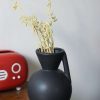 Black Decorative Vase