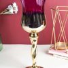 Decorative Vintage Purple Tinted Glass Candlestick Holder 1 decorative vintage purple tinted glass candlestick holder Decorative Vintage Purple Tinted Glass Candlestick Holder