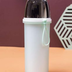 Green Plastic Cat Head Bottle - 450 mL Capacity