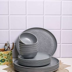 grey dinner sets 20 pcs 1 Grey Dinner Sets - 20 Pcs