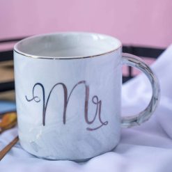 marble texture grey mr coffee mug 350 ml 1 Marble Texture Grey Mr. Coffee Mug 350 ml
