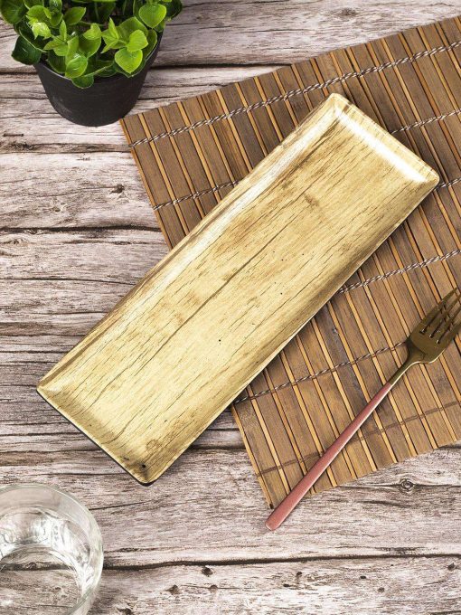Beige Medium Melamine Platter