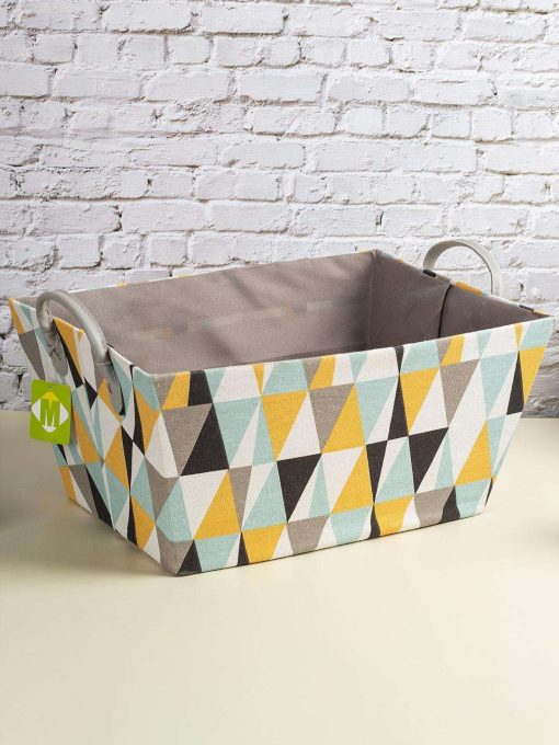 Canvas Fabric Storage Basket