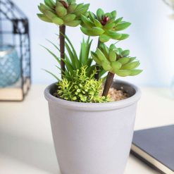 Fake Mini Succulent Plant Pot
