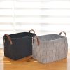 market99 felt fabric storage basket organizer boxes 25 litre 41x28x22cm Felt Fabric Storage Basket Organizer Boxes (25 Litre) - 41X28X22Cm