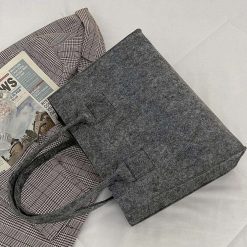 Large Capacity Felt Bags For Storage Home - 50X25X25Cm