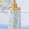 Polyresin Soap Dispenser with Golden Pump - 375 mL 2 market99 polyresin soap dispenser with golden pump 375 ml Polyresin Soap Dispenser with Golden Pump - 375 mL
