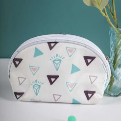Travel Toiletries Pouch - D Shape