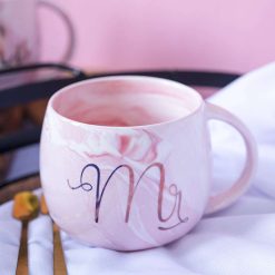 mr royal marble mug 350ml pink 1 Mr. Royal Marble Mug - 350mL, Pink