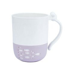 Purple Crocodile Face Plastic Kids Mug