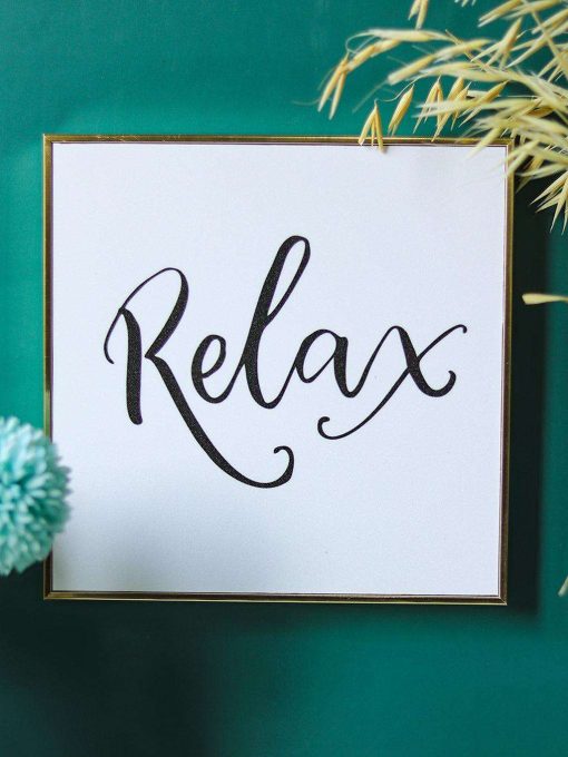 Relax - Decorative Wall Plaques