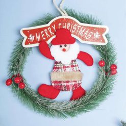 Santa Design - Christmas Hanging Wreath