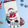 snowman christmas hanging stocking Snowman - Christmas Hanging Stocking