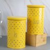 Tea & Sugar Jar - Set Of 2 (Yellow, Each 900 mL) 2 tea sugar jar set of 2 yellow each 900 ml Tea & Sugar Jar - Set Of 2 (Yellow, Each 900 mL)
