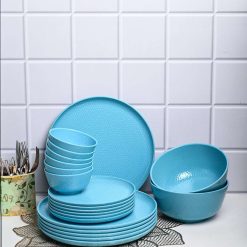 Turquoise Dinner Sets - 20 Pcs 5 turquoise dinner sets 20 pcs 1 Turquoise Dinner Sets - 20 Pcs