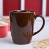 VON CASA Ceramic Coffee Mug - 320 Ml, Brown 1 von casa ceramic coffee mug 320 ml brown VON CASA Ceramic Coffee Mug - 320 Ml, Brown