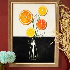 wall decor painting fruit flower pot 1 Wall Décor Painting - Fruit Flower Pot