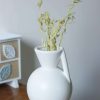 White Decorative Vase 1 white decorative vase White Decorative Vase